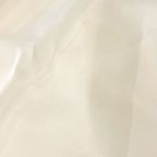 Ivory Silk Organza