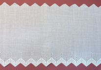 SALE!  Six-inch Swiss Edging with Pointed Scallops