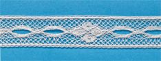 1/2 inch French Lace Beading for 1/4" Ribbon