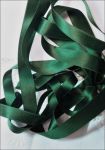 #34 Hunter Green Silk Satin Ribbon, various widths