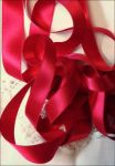 SALE! #71 Red Silk Satin Ribbon - in four widths
