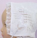 Sold Out! Madeira Embroidered Handkerchief Baby Bonnet