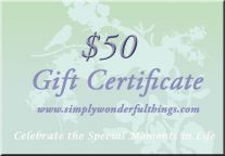 On-Line $50 Gift Certificate
