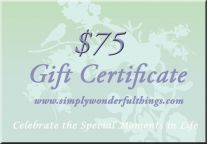 On-Line $75 Gift Certificate